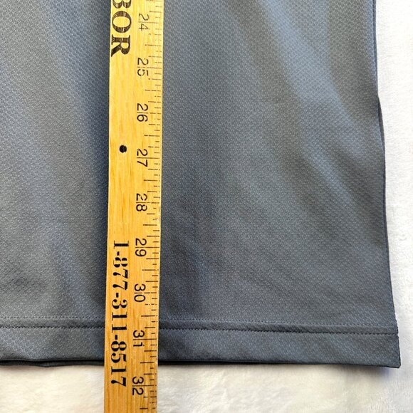 Under Armour Mens Gray 3XL Performance Polo Shirt HeatGear Loose Fit Stretch NWT - Picture 9 of 13